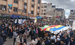 Suriye'de tartışmalı gösteri: Dürziler İsrail bayrağı ve Netanyahu posterleri taşıdı