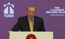 Cumhurbaşkanı Erdoğan, Türkiye Girişimci İş İnsanları Konfederasyonu'nda konuşuyor