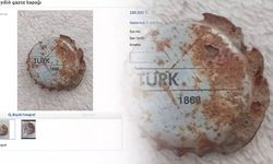 '1868 yıllık gazoz kapağını' 150 bin TL'ye satışa çıkardı! Kullanıcılardan yorum yağdı