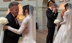 İngiliz şef Gordon Ramsay kızının düğününde gözyaşlarını tutamadı