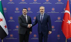 Dışişleri Bakanı Fidan, Suriyeli mevkidaşı Şeybani ile görüştü