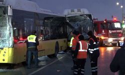 Başakşehir'de feci kaza! İETT otobüsleri çarpıştı: Çok sayıda kişi yaralandı