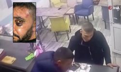 Ayfonkarahisar'da dükkana baskın! İş yeri sahibine öldüresiye dayak kamerada