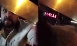 Esenyurt'ta gözü dönen servis sürücüsü kafa atarak taksinin camını kırdı!