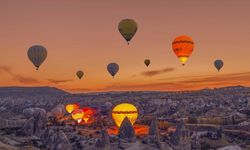 Kapadokya'da balon turlarına rüzgar engeli!