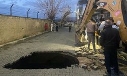 Manisa’da çöken yolda insan kemikleri bulundu! Polis harekete geçti