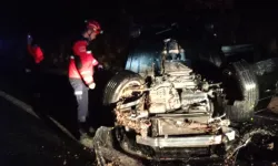 İzmir–İstanbul otoyolunda otomobil takla attı, 4 kişi yaralandı