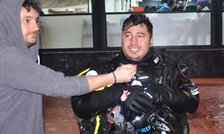 Kocaeli’nde dalgıç 36 saatle dünya rekorunu hedefliyor
