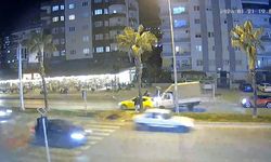 Mersin'de zincirleme kaza: O anlar kamerada