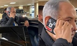 Netanyahu'nun fotoğrafında dikkat çeken detay: Telefondaki "bant" önlemi gündem oldu