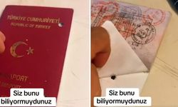 Pasaporttaki çipi 'dinleniyoruz' diye yırttı! Sosyal medyanın diline düştü