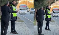 Aydın'da bir polis amirleri tarafından kaldırımda bekletiliyordu! Olay mahkemeye taşındı