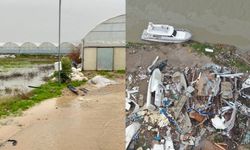 Antalya'da hortum felaketi! Milyonluk yatlar havada uçuştu, seralar su atlında kaldı