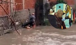 İzmir'de ölümle burun buruna! Dere aniden yükseldi, mahsur kaldı: Ekipler seferber oldu