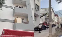 Bursa'da film gibi olay! Teslim olmamak için kendini balkona kilitleyen mahkum kamerada