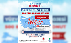 Niğde TOKİ kurası ne zaman, saat kaçta? Hangi kanalda, canlı izlenir? 26-31 Ocak TOKİ kura takvimi