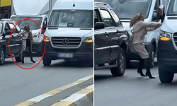 İstanbul trafiğinde yüksek gerilim! Gözü dönen kadın lüks cipinden inince olanlar oldu