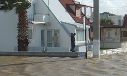 Venedik değil Balıkesir: Deniz yükseldi evler sular içinde kaldı