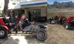 "Yapamazsın" demişlerdi! Antalyalı tamirci hurdalardan araba yaptı