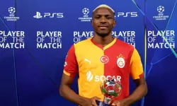 Şampiyonlar Ligi'nde G.Saray'dan Osimhen haftanın oyuncusu ödülüne aday gösterildi