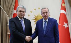 Cumhurbaşkanı Erdoğan, Kazak bakanı kabul etti