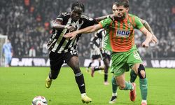 Beşiktaş evinde Alanyaspor'la yenişemedi: 2-2