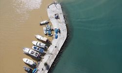 Sağanak sonrası Gökova Körfezi’nin rengi değişti