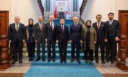 Bakan Gürlek, İstanbul 2 No'lu Barosu Başkanı Şamlı’yı kabul etti