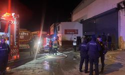 Kayseri'de et işleme tesisinde çıkan yangın hasara yol açtı