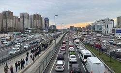 İstanbul'da iftar öncesi trafik yoğunluğu yüzde 83'e yükseldi