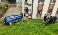 Aydın'da sürücü fren yerine gaza basınca, kaza yaptı