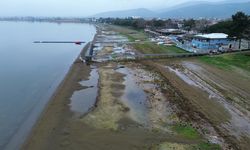 İznik Gölü'nde kuraklık alarmı! Yağışlar çare olmadı