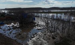 Tarihi Evliya Kasım Paşa Camii'ni taşkın suları vurdu