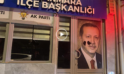 AK Parti Marmara ilçe binasına taşlı saldırı I VİDEO