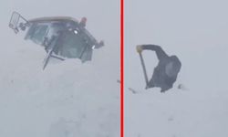 Sahara Geçidi'nde çığ paniği! Kurtarma ekipleri de mahsur kaldı