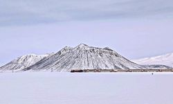 Van Gölü Ekspresi’nin Kirkor Dağı eteklerindeki manzarası hayran bıraktı