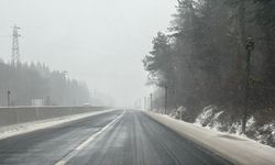 Bolu Dağı’nda kar yağışı başladı