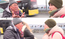 Veganım dedi, balıkları denize attı! Galata'da çileden çıkaran olay