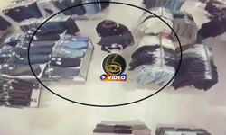 Alarmları tornavidayla söken hırsız AVM’de kabinde yakalandı! | VİDEO