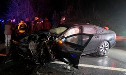 Beykoz'daki kazada bilanço ağır oldu su kanalına uçan araçta 1 ölü, 5 yaralı