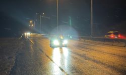 Düzce’de kar yağışı başladı