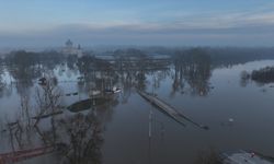 Edirne'de Tunca ve Meriç'in debisi düşmeye başladı