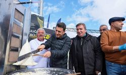 Ergan Dağı'nda valiler “Tulum Döneri” kesti