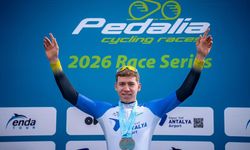 İlk yol bisiklet yarışı Alanya’da yapıldı