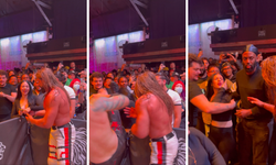 Selfie sonrası şok saldırı: Ring kenarında akıl almaz anlar