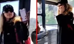 İstanbul'da İETT otobüsünde yolcuyu tehdit eden kadın tutuklandı