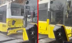 Fatih'te 3 İETT otobüsü çarpıştı!