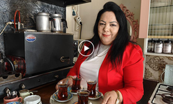 Terminalin tek kadın çaycısı I VİDEO