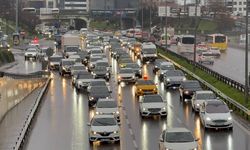 İstanbul'da yağmur trafiği: Anadolu yakası kilit!