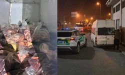 Kamyonette hijyen kurallarına aykırı taşınan 3 ton sakatat ele geçirildi